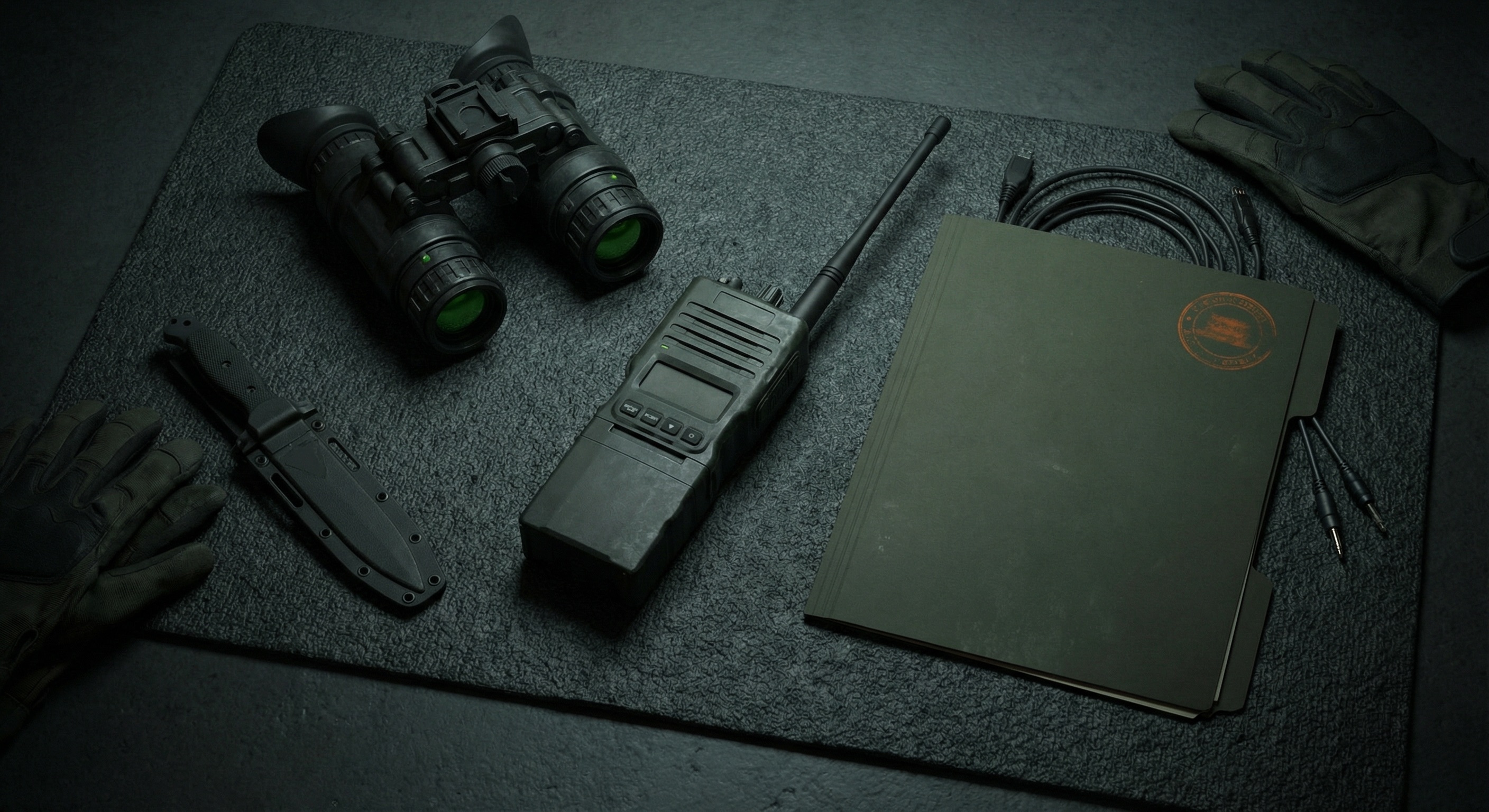 Tactical gear layout